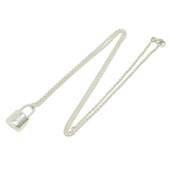 LOUIS VUITTON Silver Necklace - Picture 3 of 8